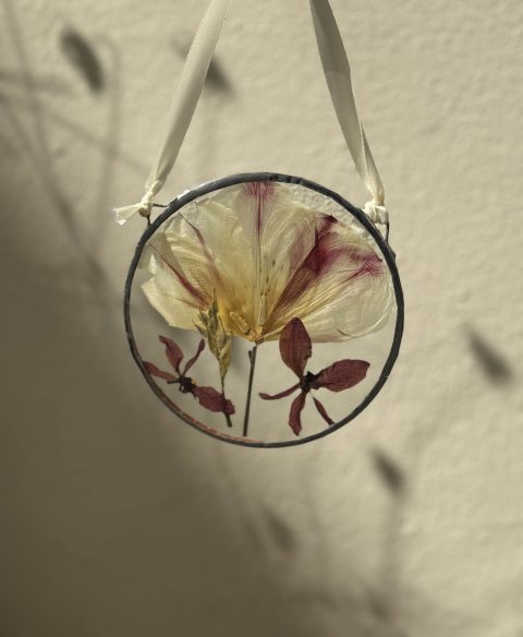 Pressed Tulip Ornament 